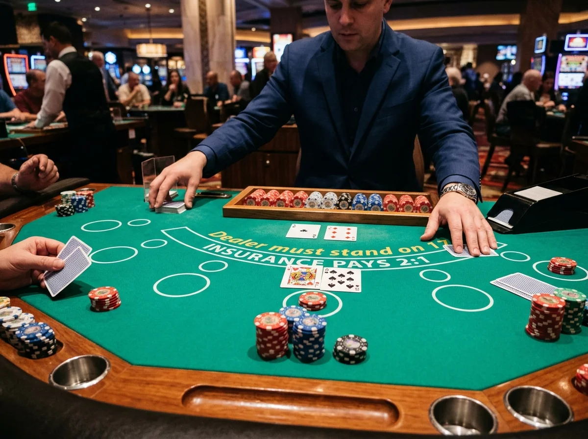 Blackjack at Crazy Luck